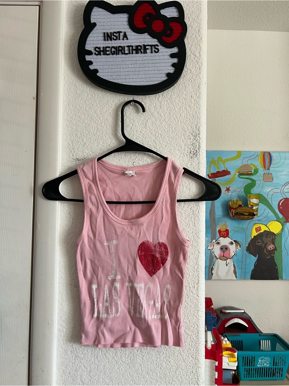 Y2K pink graphic crop top